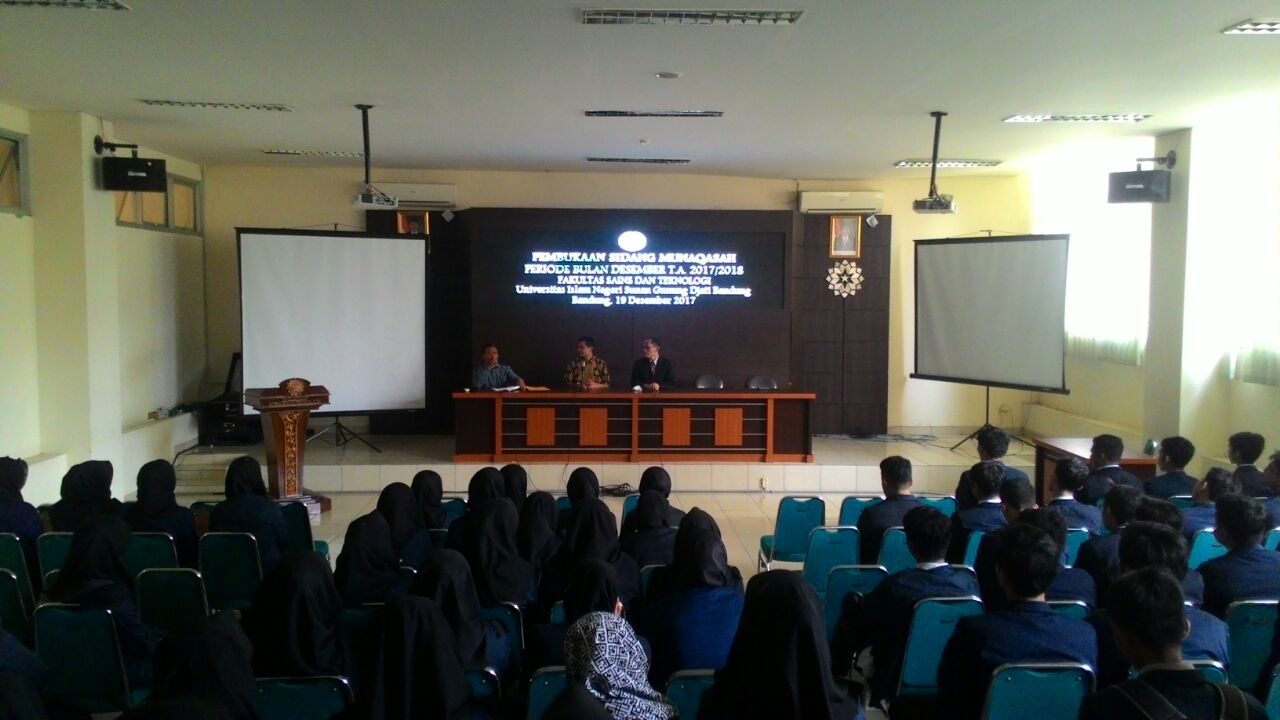 PEMBUKAAN MUNAQOSAH PERIODE DESEMBER 2017 PEMBUKAAN MUNAQOSAH PERIODE DESEMBER 2017