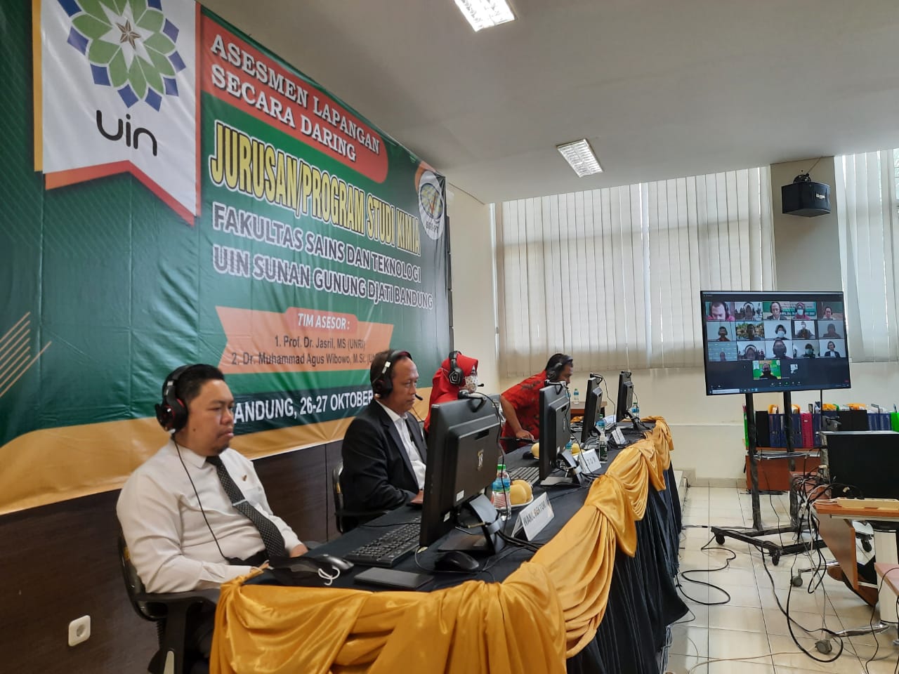 Rektor Buka Asesmen Lapangan Akreditasi Prodi Kimia Secara Daring Rektor Buka Asesmen Lapangan Akreditasi Prodi Kimia Secara Daring
