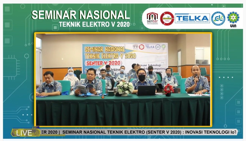 Prodi Teknik Elektro Sukses Gelar SENTER V 2020 Secara Virtual Prodi Teknik Elektro Sukses Gelar SENTER V 2020 Secara Virtual