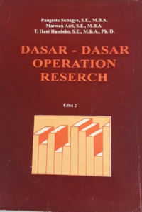 Image of Dasar-Dasar Operations Research
