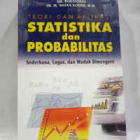 Image of Teori dan Aplikasi Statistika dan Probabilitas