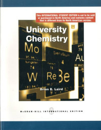Image of University Chemistry